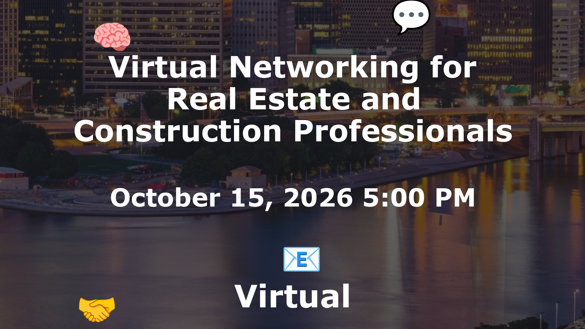 Virtual Networking for Real Estate and Construction Professionals event image